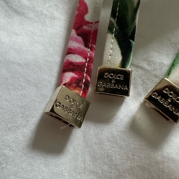 Dolce&Gabbana floral print Triangle Two-Piece Bikini Set swimwear - pink s/m - Picture 8 of 10